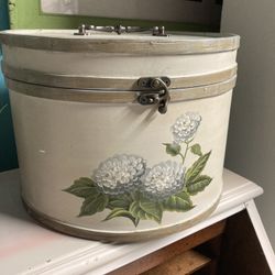 Vintage Hat Storage Box