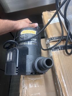 Crestwave 1HP Automatic Pool Cover Pump 4500GPH