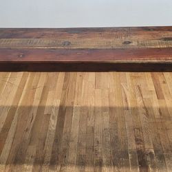 Rustic Solid Wood Entry/buffet Side Couch End Table