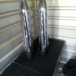 Sharkroad Harley Touring Slip On Exhaust 