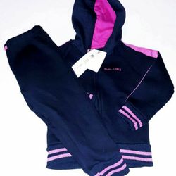 BCBGirls Infant 2pc Hooded Jogger Set- 18M 