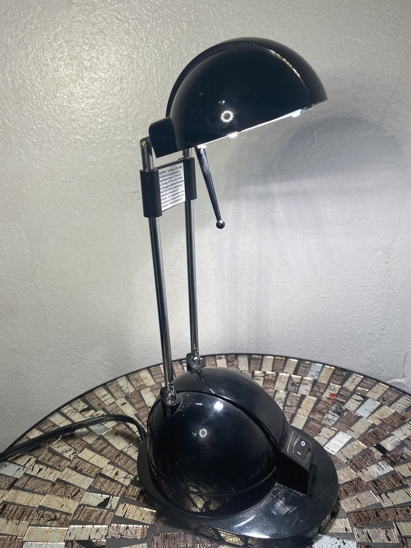 Vintage Black Adjustable Desk Lamp
