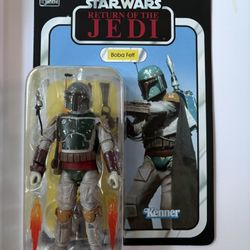 Star Wars 40th Anniversary Of Return Of The Jedi The Black Series Boba Fett Action Figure 