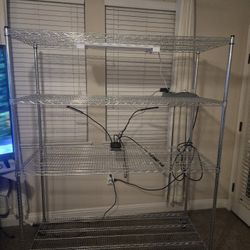 Metal Racking Length 5ft 2 Ft Width 63 Inches Tall