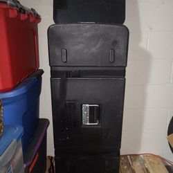 Video Screen Audio Case On Wheels