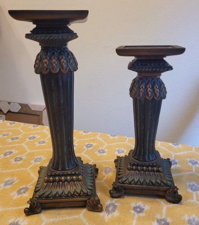 Party Lite Pillar Candle Holders