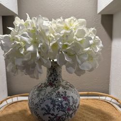 Vintage Porcelain Vase/lamp Base