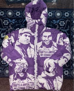**RARE** 2022 ASAALI X ALOCS PUFFER JACKET (PURPLE)