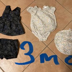 Baby Girl Summer Outfits See Description 