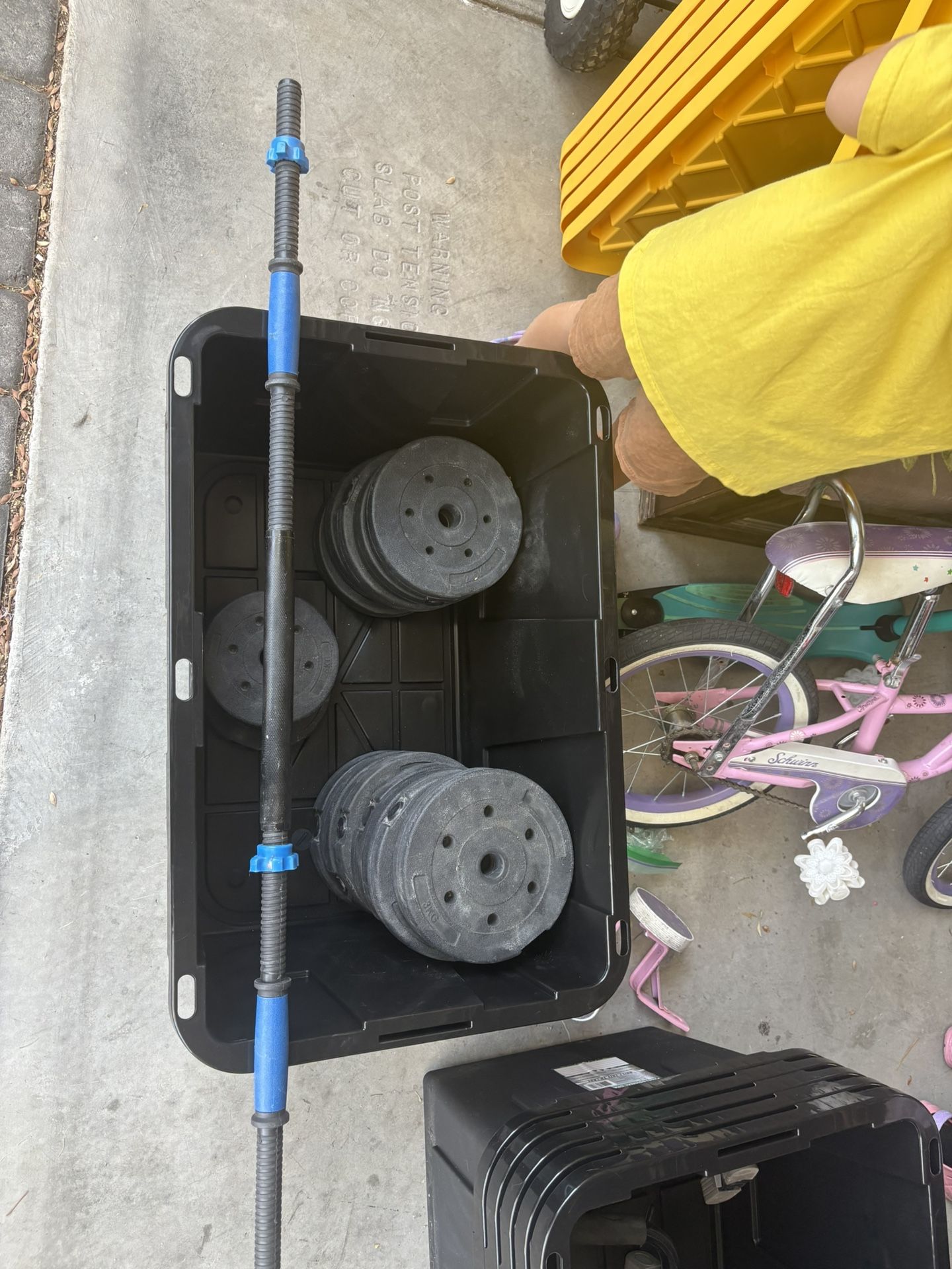 Adjustable Weight Bar Set