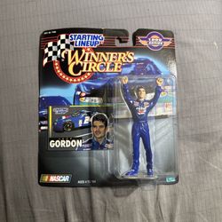 Winners Circle Starting Lineup Jeff Gordon figure with collectible card