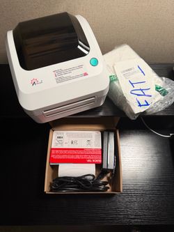 Arkscan shipping label printer with extra pack labels