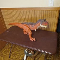 Jurassic World Camp Cretaceous Dino Escape Super Colossal CARNOTAURUS TORO 39”