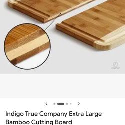 Extra Large Bamboo Cutting board