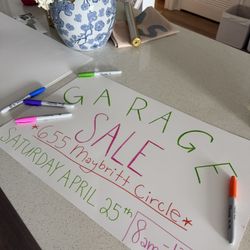 GARAGE SALE ‼️