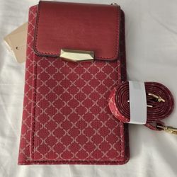 Beautiful Red Cell Phone Wallet