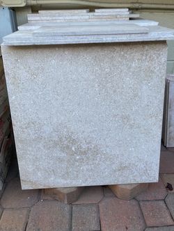 18x18x 3/8”  Marble