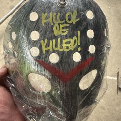Signed Jason Mask
