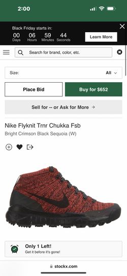 Nike Flyknit Trnr Chukka