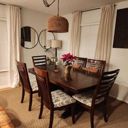 Wood Table Set