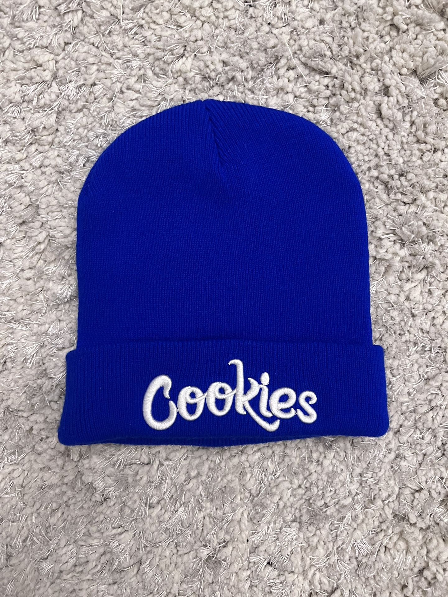 Blue and White Cookies Beanie 