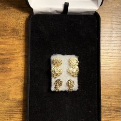 10k Gold Earrings 