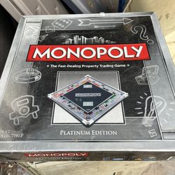 Monopoly Platinum Edition - MINT CONDITION Board (Parts/Replacement)