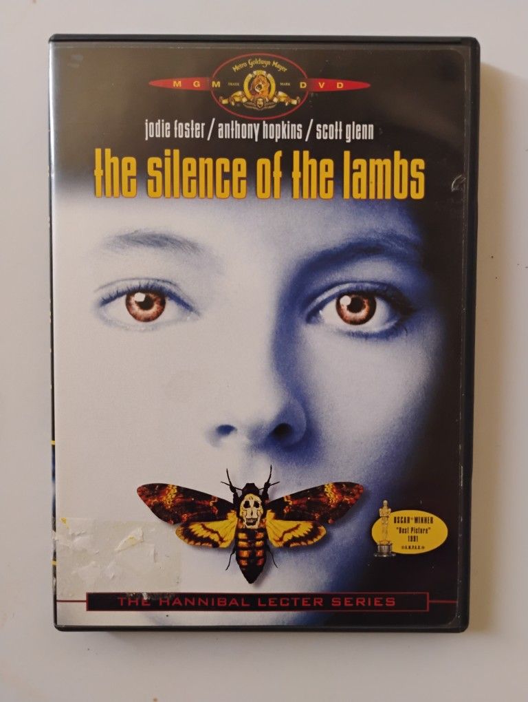 The Silence Of The Lambs DVD. Like New.