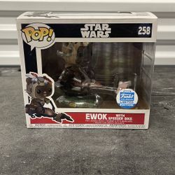 Ewok With Speeder Bike