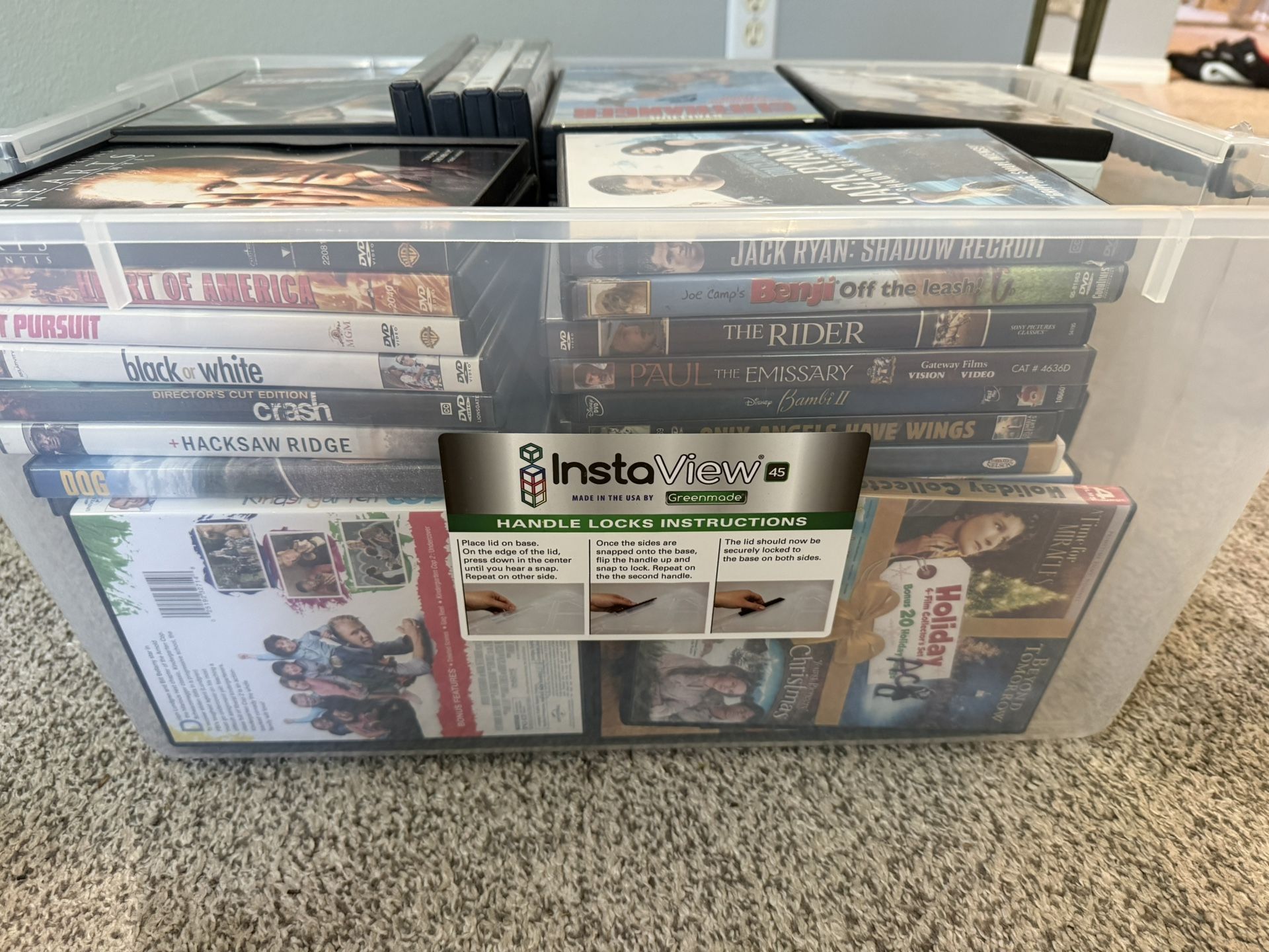 Box Of DVD Movies