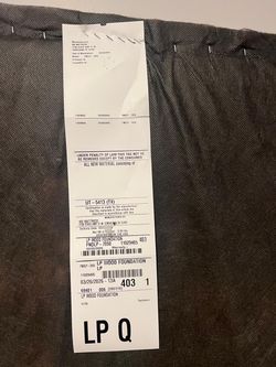 NEW box spring 5 inches high