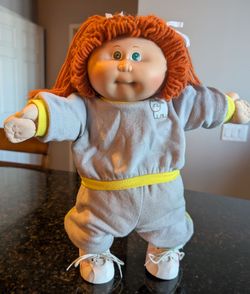 Red Head Cabbage Patch Doll