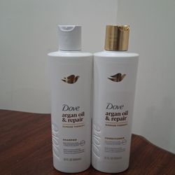 Dove shampoo and conditioner