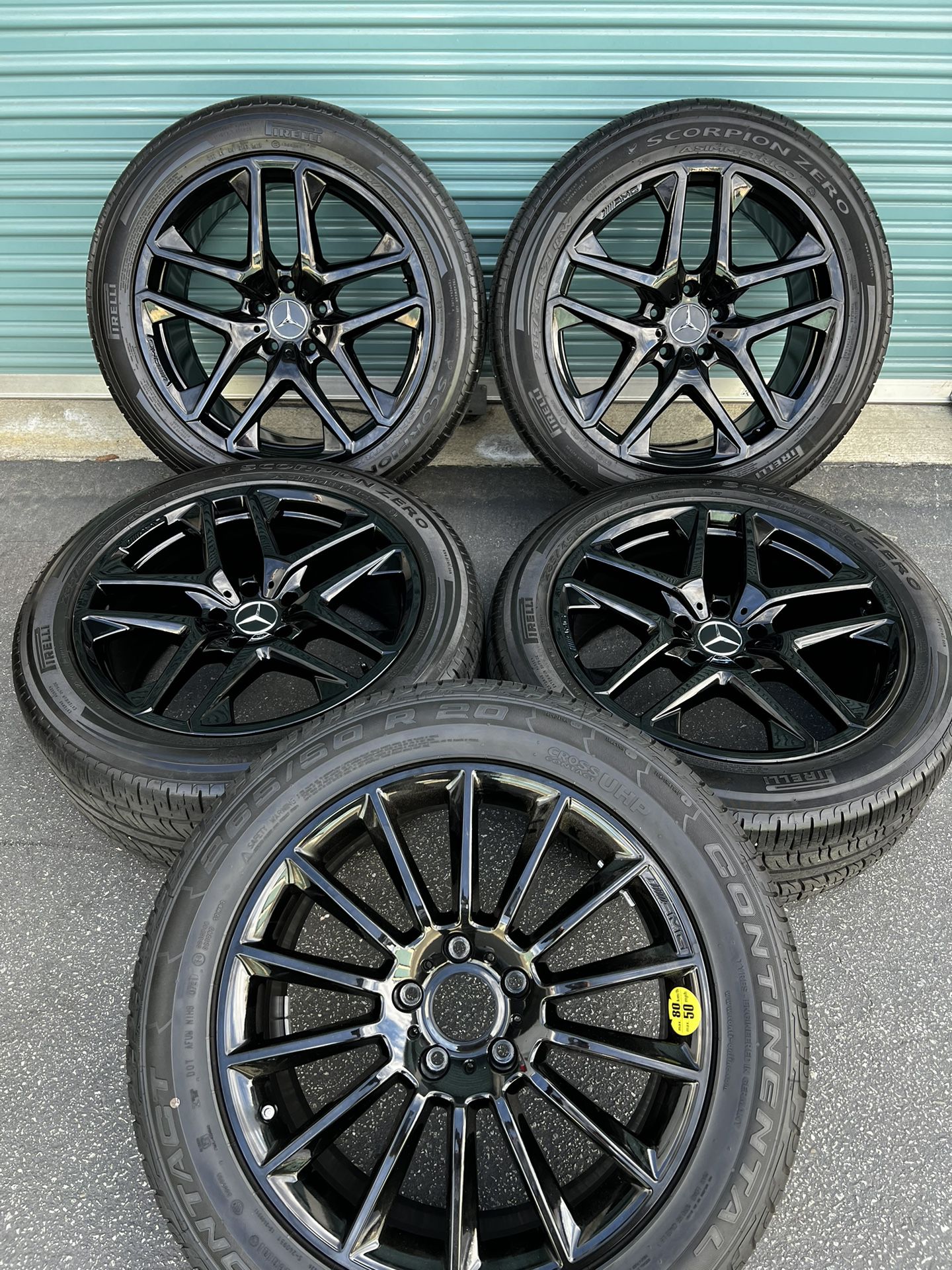 Mercedes AMG G Wagon Factory Wheels And Tires