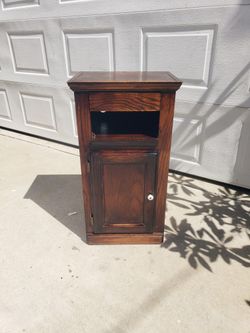 Vintage Wood Cabinet
