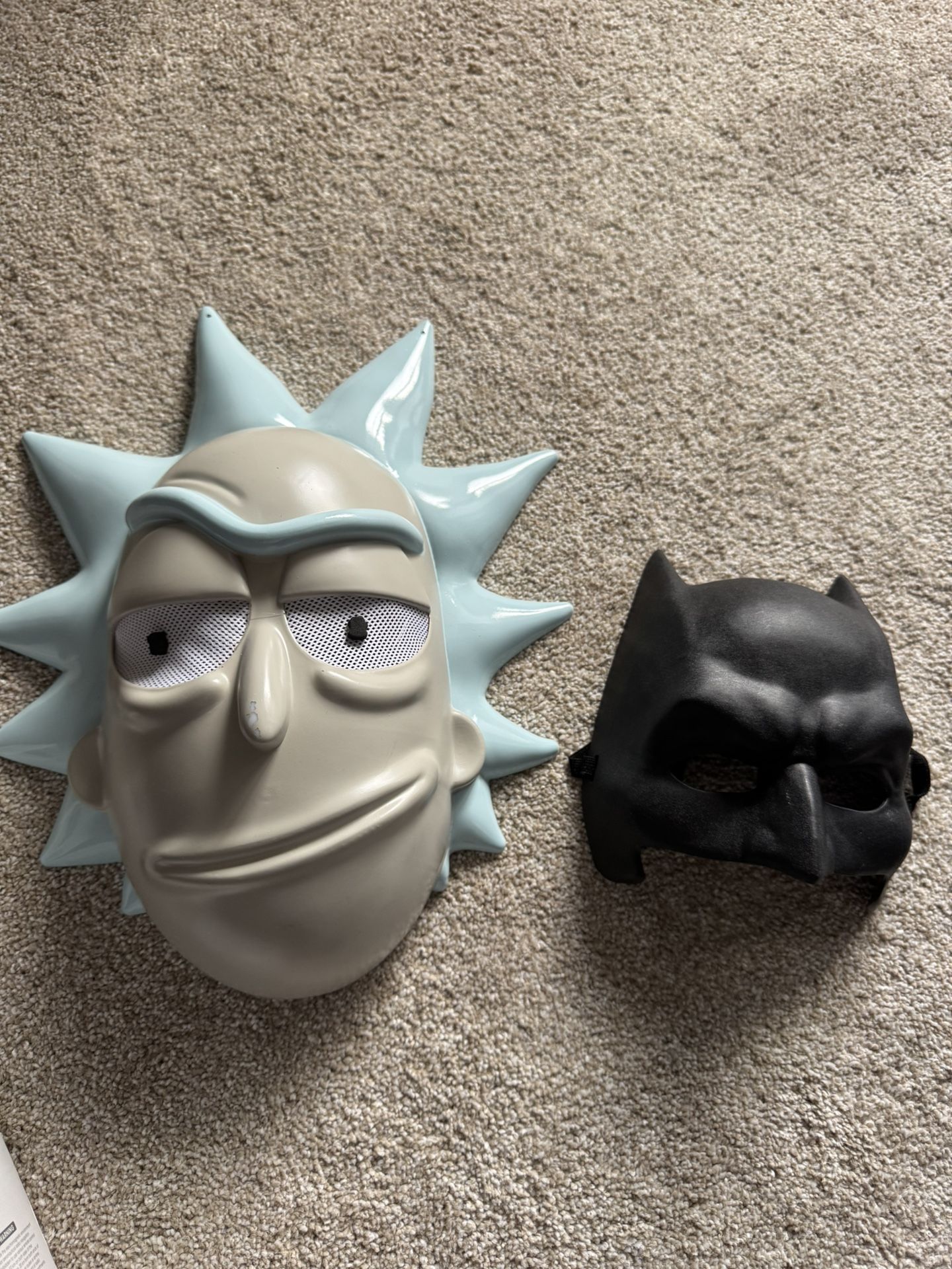 Rick And Batman Mask