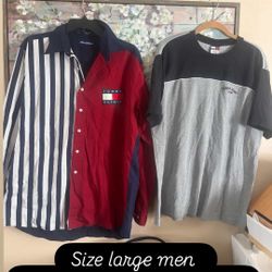 Size Large Men’s Shirts Striped Shirt Is Custom-Made
