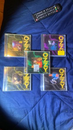 6 Ozzy Osbourne CD’s
