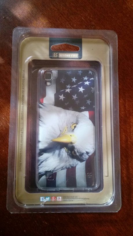 Eagle and American Flag Cell Phone Case