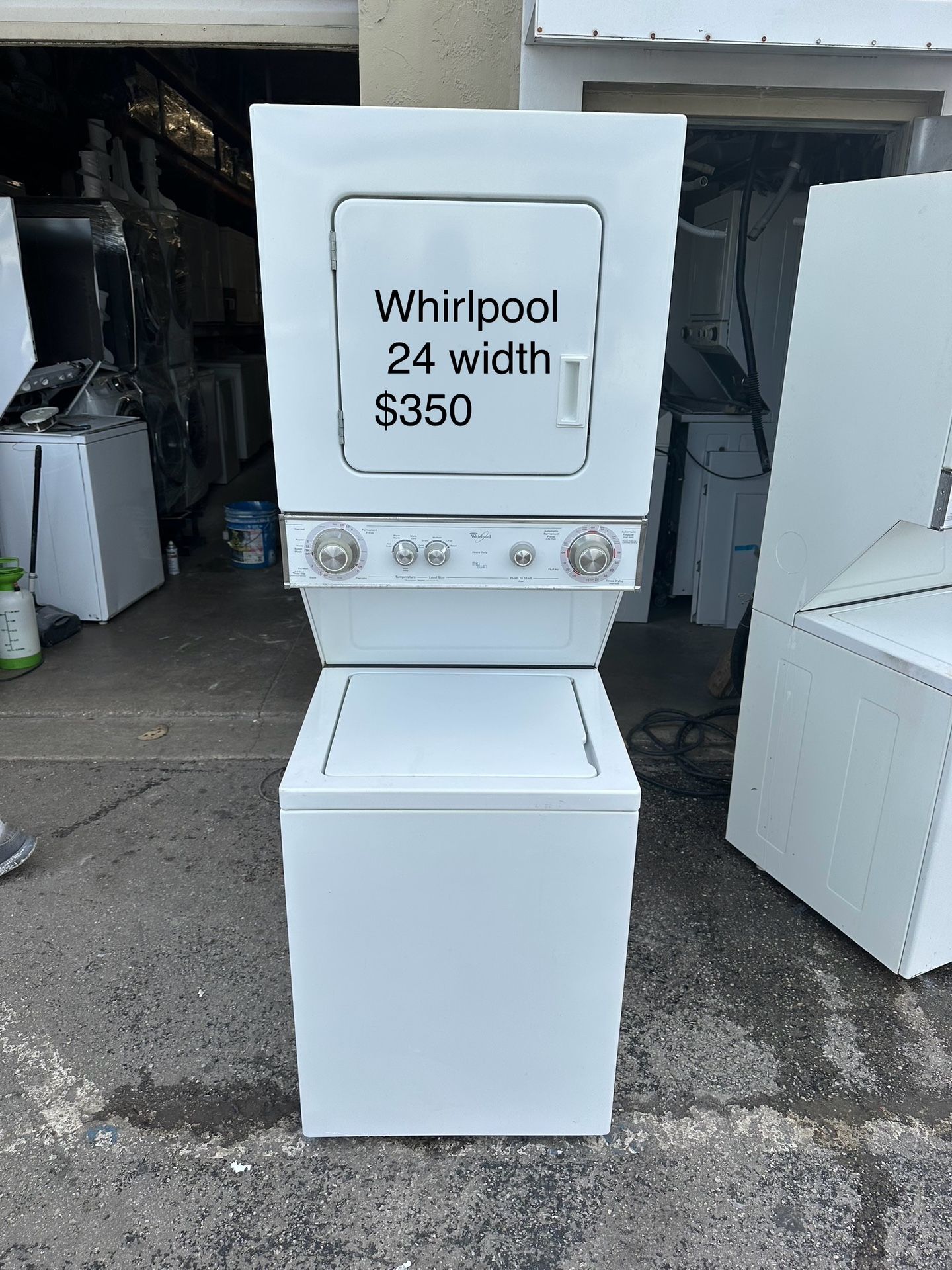 Whirlpool Stackable Washer Dryer
