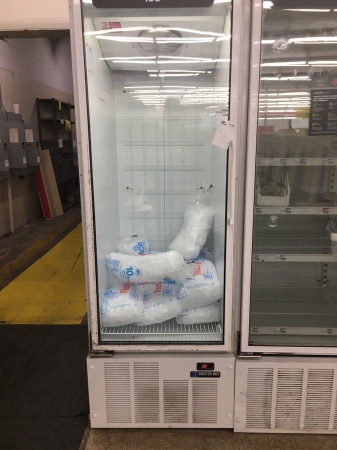 Freezer for ice
