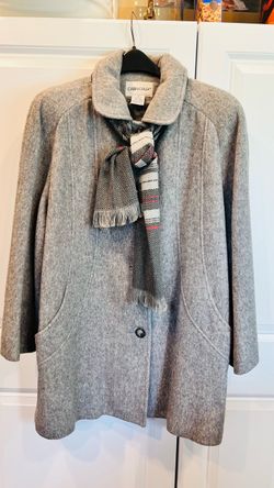Cabin Creek Gray Wool Blend Coat