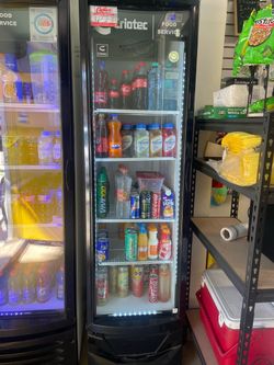 Criotec Single Glass Door Merchandiser Refrigerator