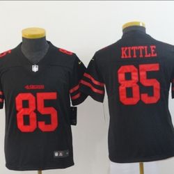 YOUTH SAN FRANCISCO 49ERS STITCHED FOOTBALL JERSEY 