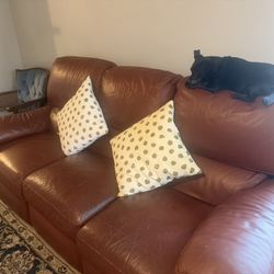 Reclining Leather couch