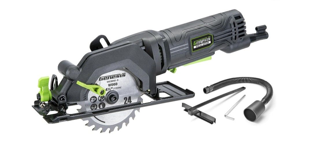 Compact Circular Saw 4 Amp, 4 1/2 in. Corded