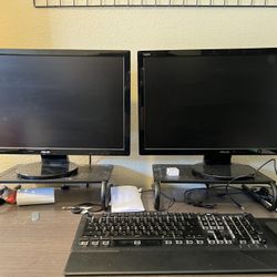ASUS Desktop/Dual-Screen For Sale 