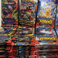 Pokémon Booster Packs – Mixed Sets (Sealed, Unweighed)