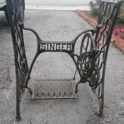 Antique Singer Sewing Machine Base