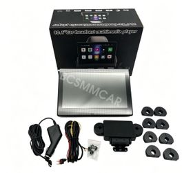 Car Headrest Monitor Rear Seat Multimedia Player Touch Screen Android 14 2+32G